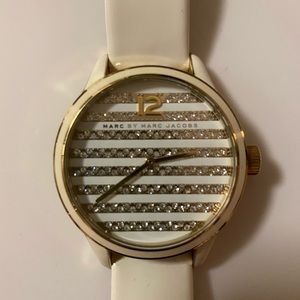 Marc by Marc Jacobs Lidia Stripe Watch